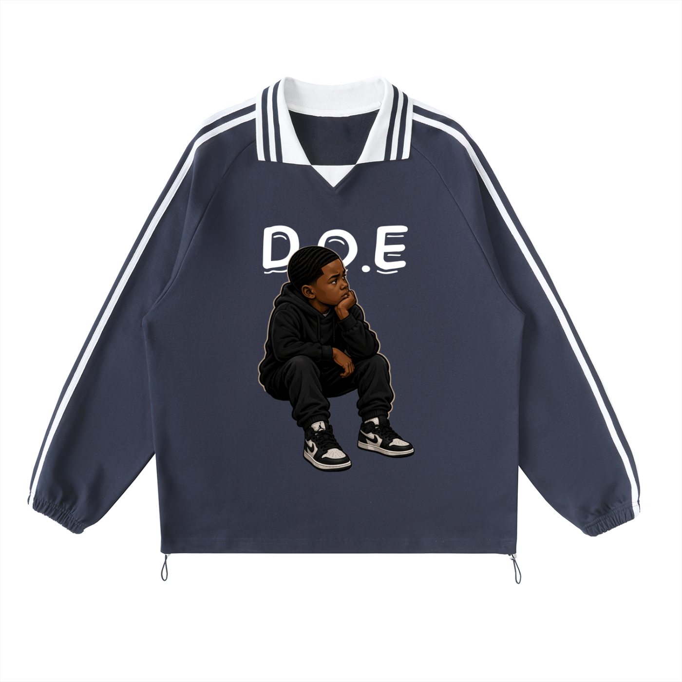 D.O.E Collar Sweatshirt