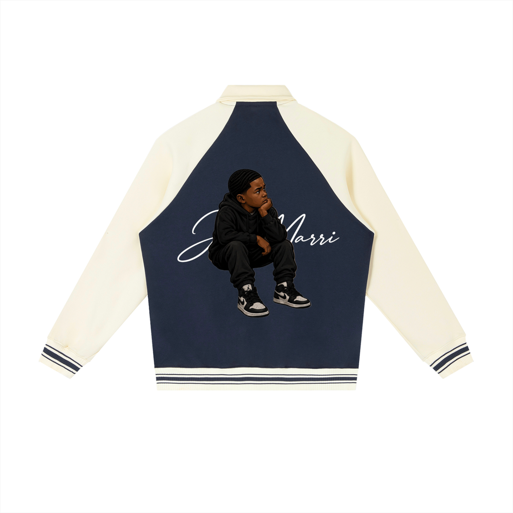 JustMarri x D.O.E Baseball Jacket