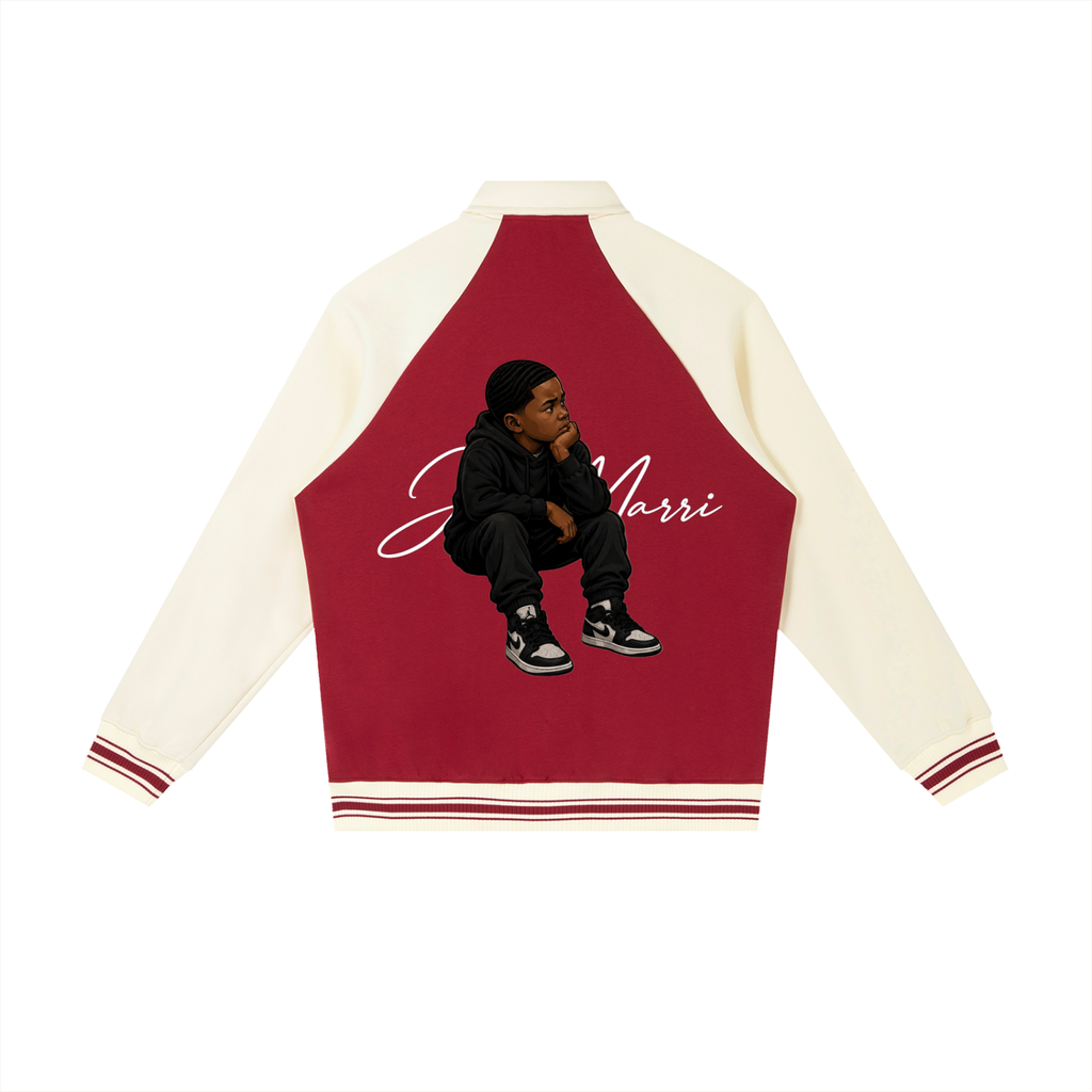 JustMarri x D.O.E Baseball Jacket