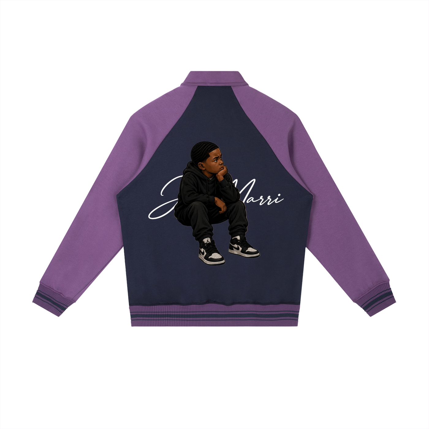 JustMarri x D.O.E Baseball Jacket
