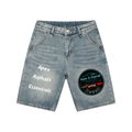 Men's Vintage Wash Denim Shorts