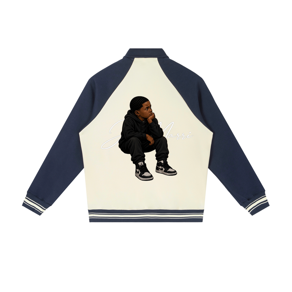 JustMarri x D.O.E Baseball Jacket