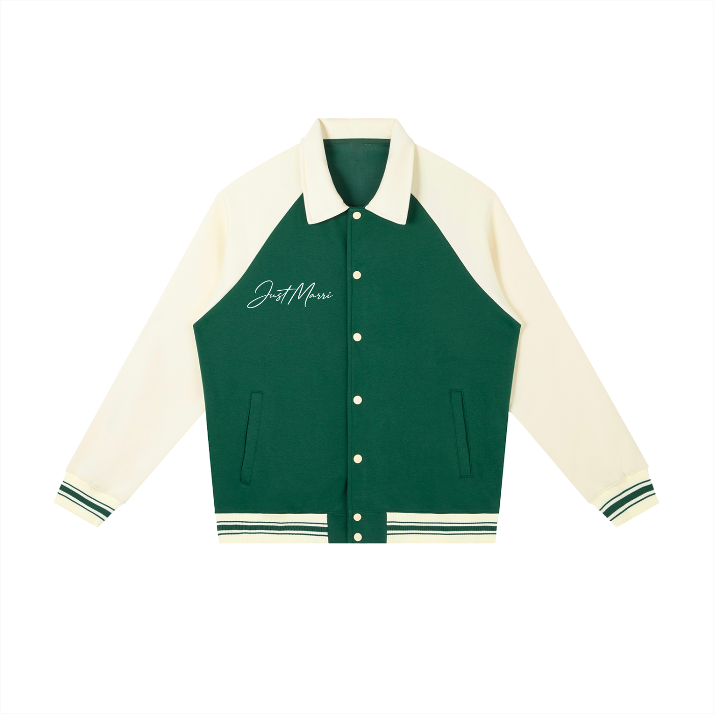 JustMarri x D.O.E Baseball Jacket