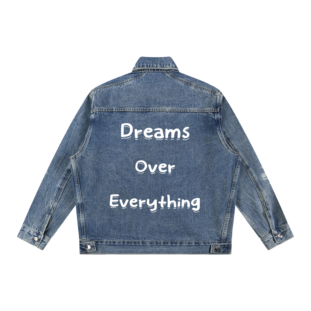 D.O.E Zip Up Denim Jacket
