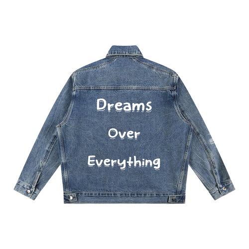 D.O.E Zip Up Denim Jacket