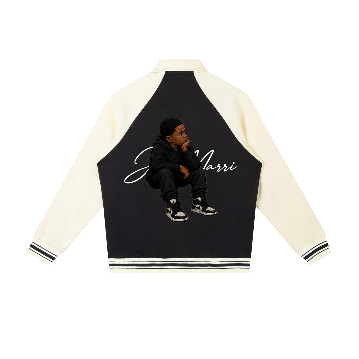 JustMarri x D.O.E Baseball Jacket
