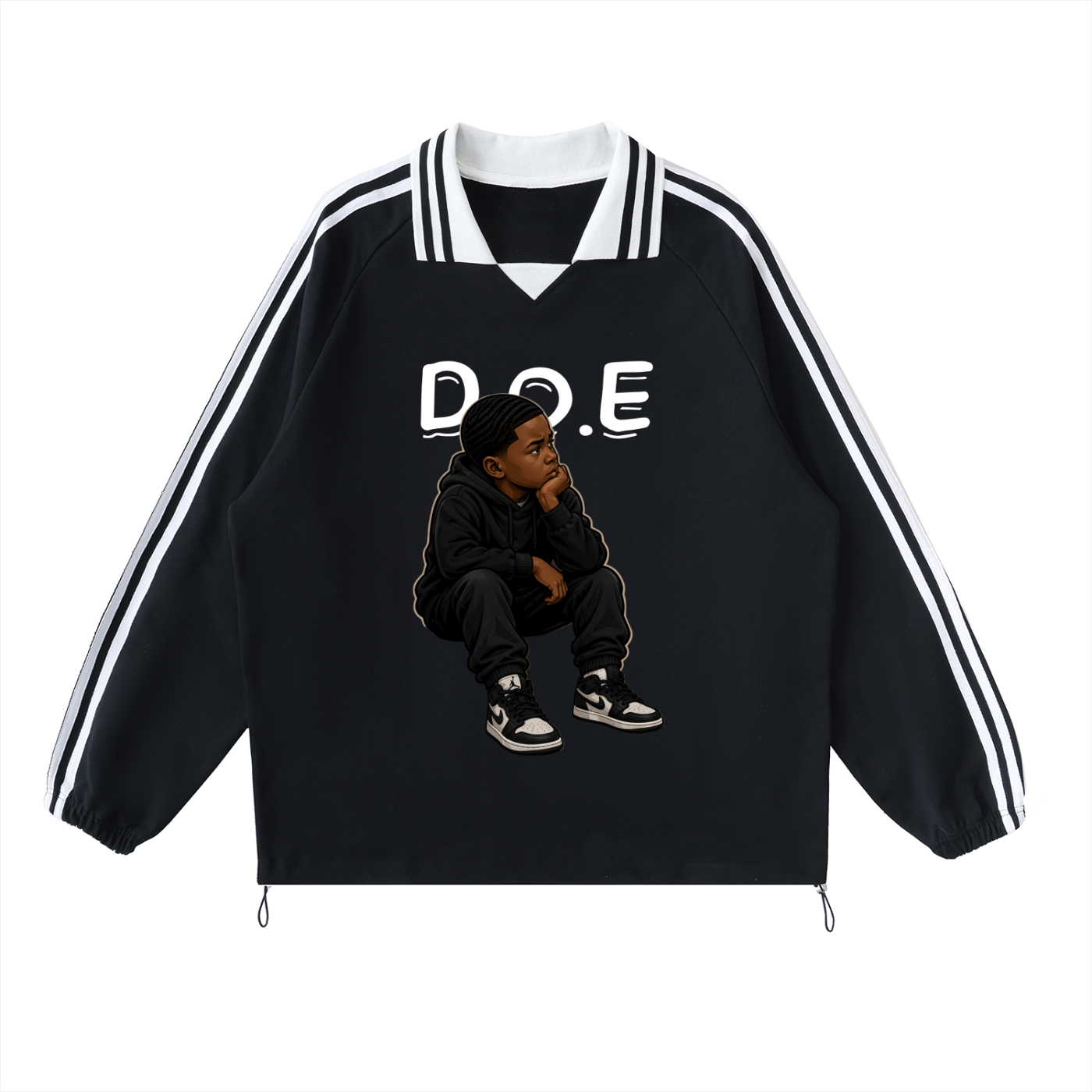D.O.E Collar Sweatshirt
